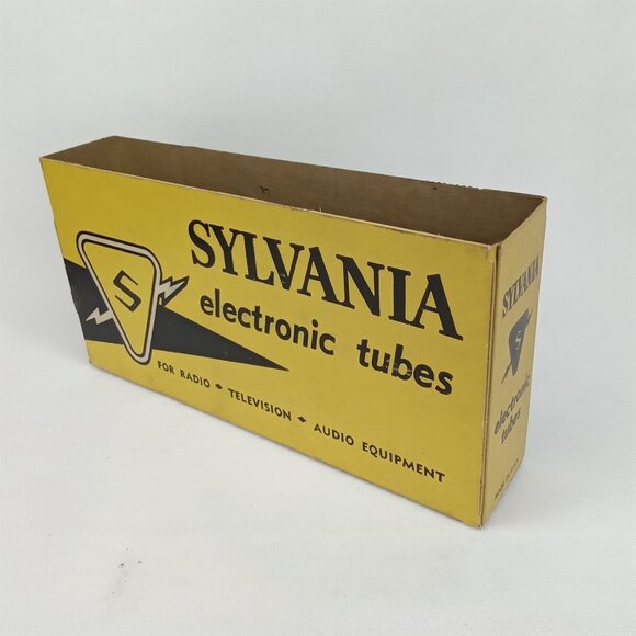WWII Era Electronic Tube With Box Set Of 5 Sylvania Model 6BY6 NOS NIB 1940s - Picture 15 of 16